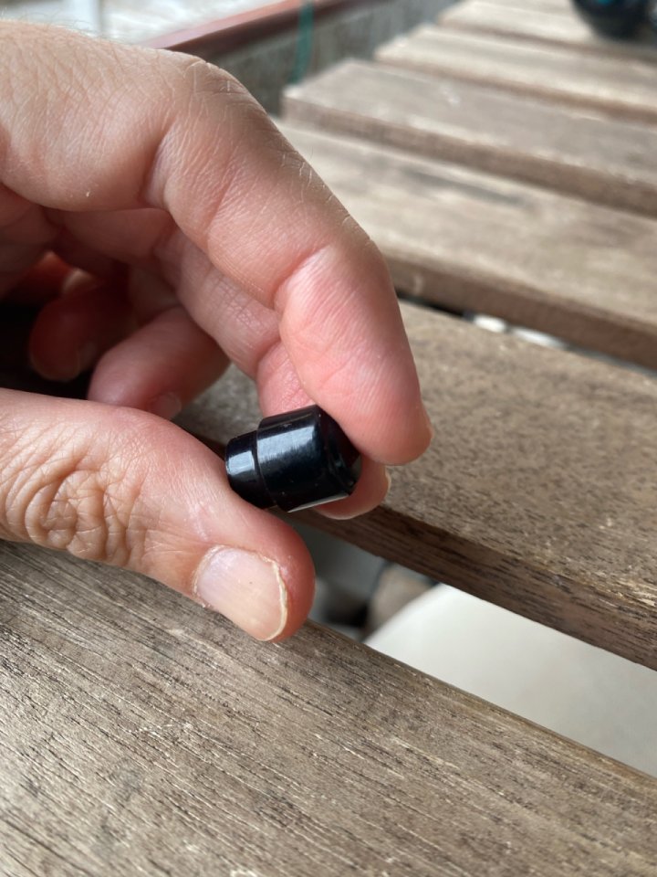 Punta de interruptor Fender Telecaster negro