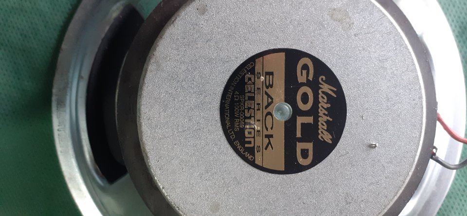 Altavoz Celestion UK Marshall Gold Back 12"100w 4ohmios