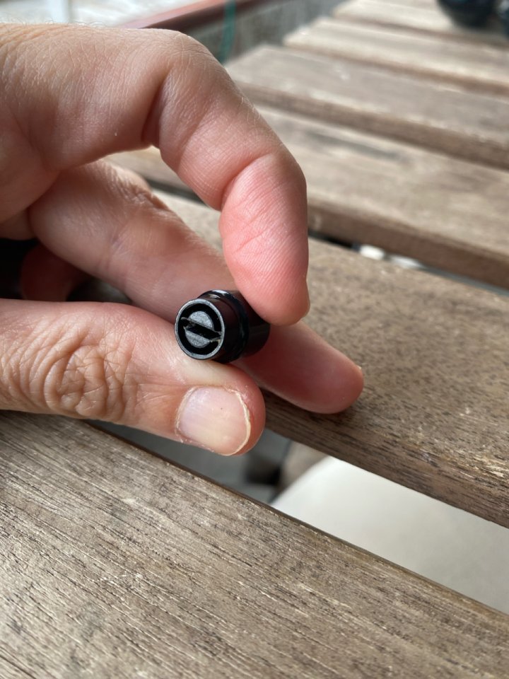 Punta de interruptor Fender Telecaster negro