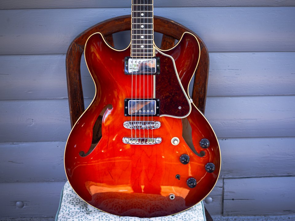 Ibanez AS180 (1997, Japan FujiGen) – Rare Model ES 335 Artist AS200