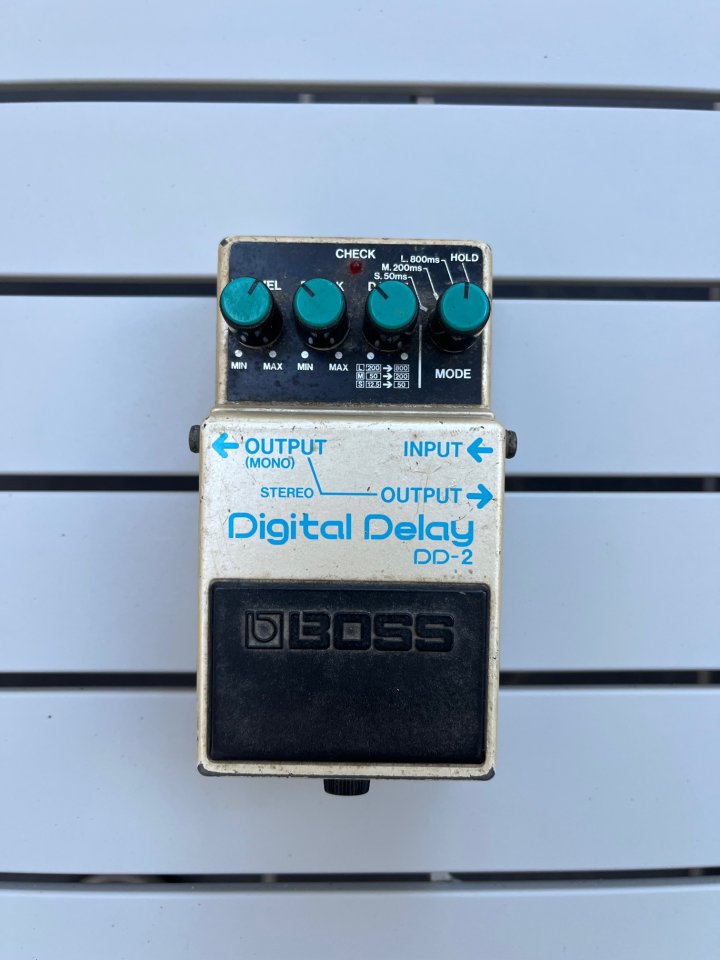 Pedal Boss digital delay DD2 -1986