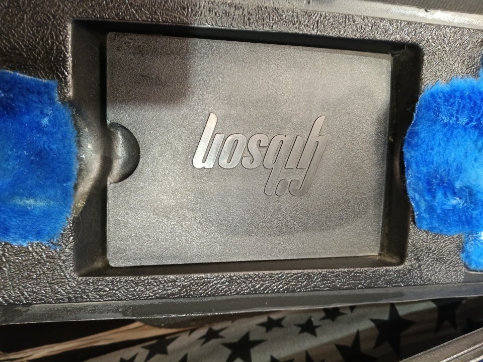 Estuche rígido para Gibson Les Paul "Chainsaw" case Gen3.70s