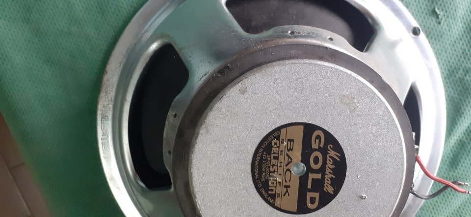 Altavoz Celestion UK Marshall Gold Back 12"100w 4ohmios