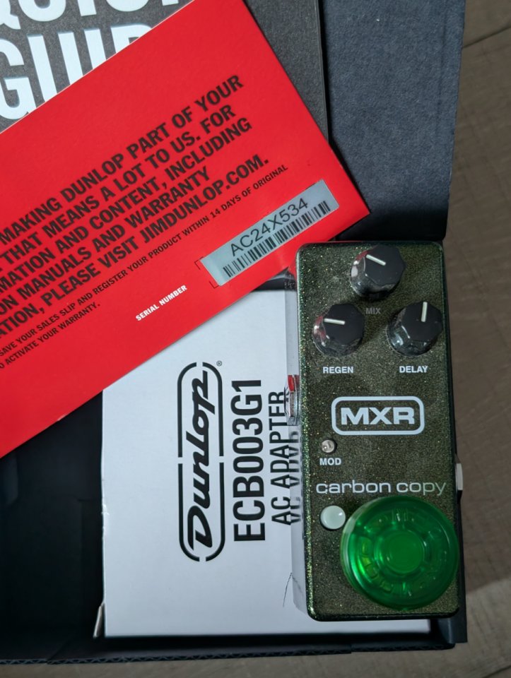 MXR Carbon Copy Mini Delay