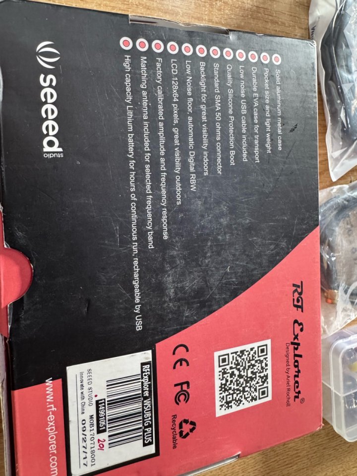 RF Explorer WSUB1G+ de segunda mano · Foto 6 de 9 · Albacete · 150 €