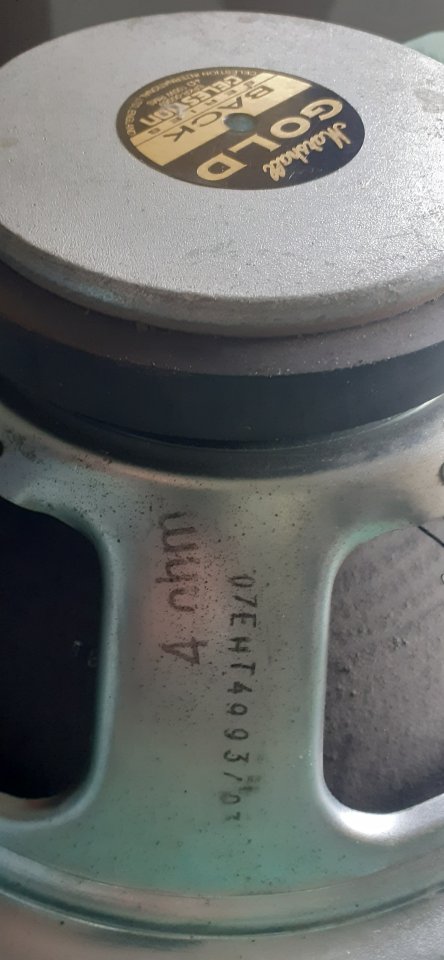 Altavoz Celestion UK Marshall Gold Back 12"100w 4ohmios