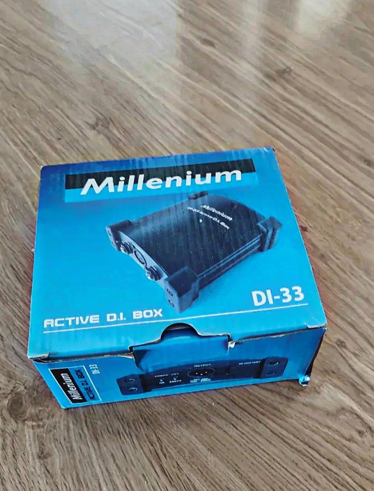 Caja DI activa Millenium DI-33 Inyección Directa de segunda mano · Foto 3 de 4 · Girona · 22 €