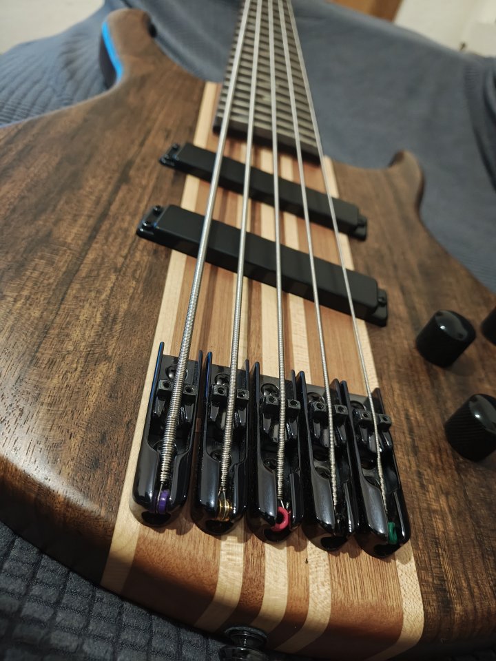 Bajo 5 cuerdas Harley Benton HBZ2005