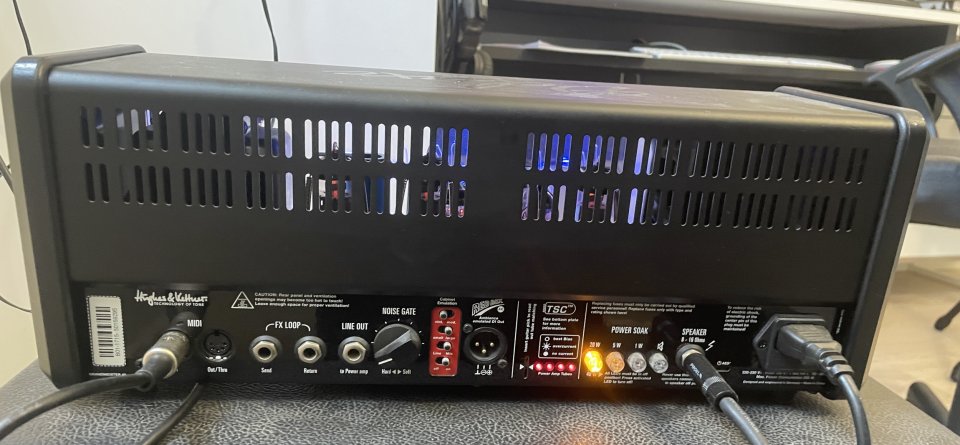 H&K GrandMeister Deluxe 40 4-Ch 40W Head + FSM 432 MKIII