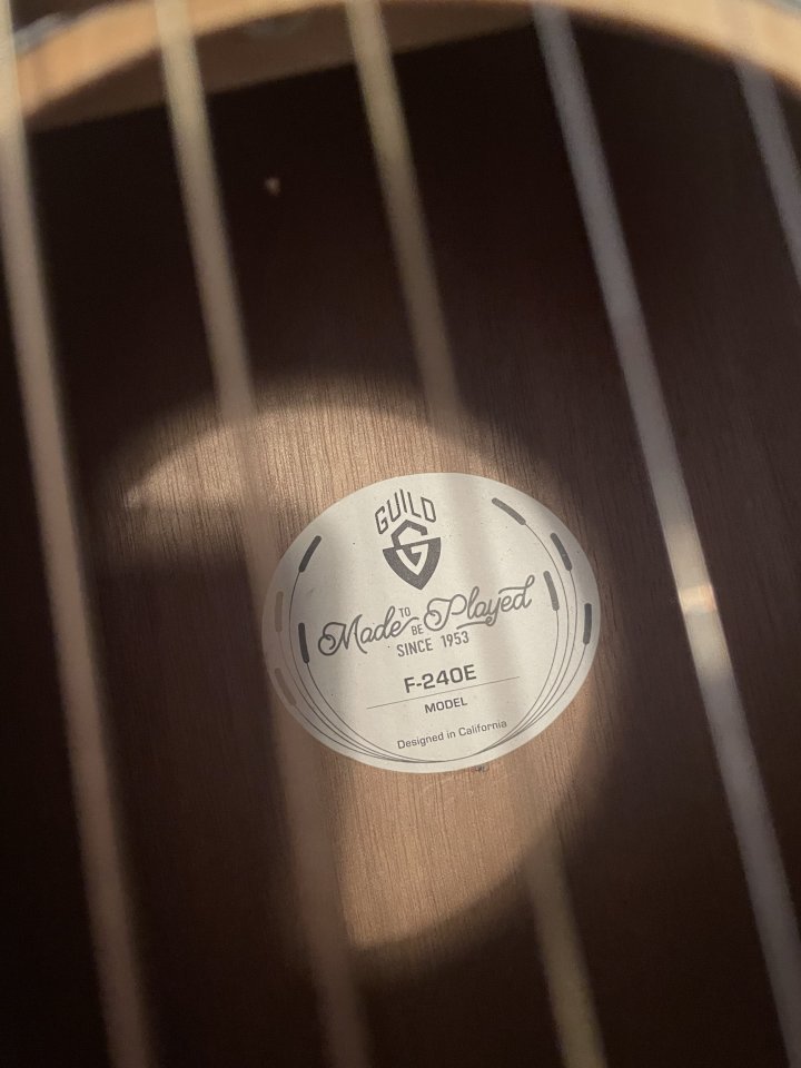 Guild F-240E Jumbo.