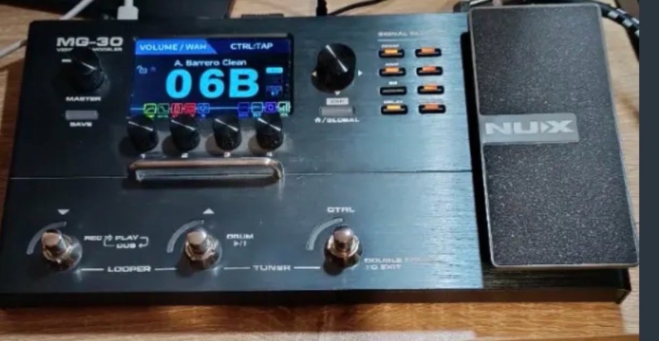 Pedalera Nux MG-30 de segunda mano · Foto 2 de 2 · Ourense · 150 €