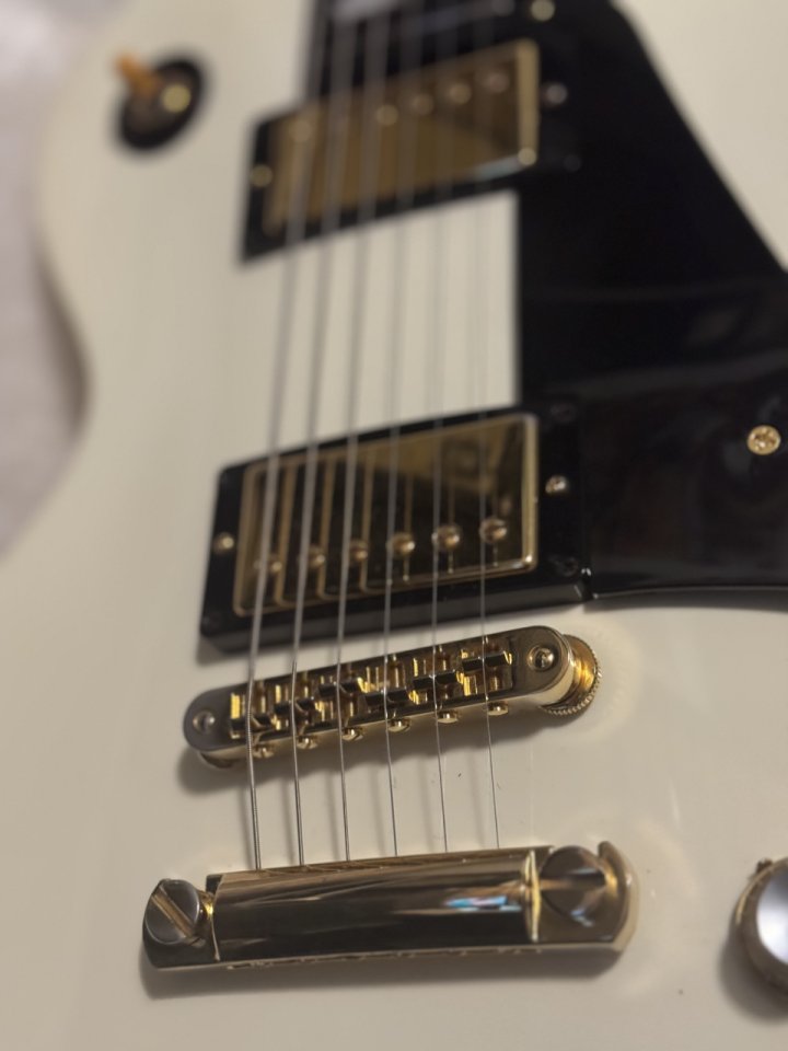 Gibson Les Paul Studio Gold "Alpine White 2008"