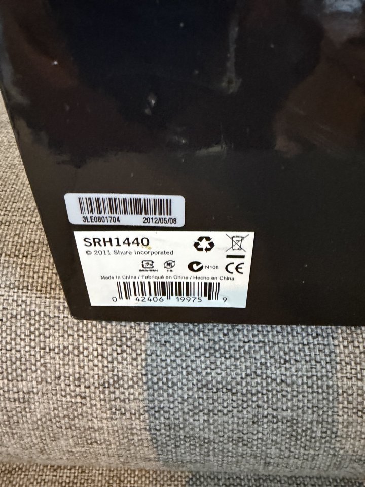 Shure SRH1440 auriculares nuevo de segunda mano · Foto 2 de 2 · Málaga · 150 €