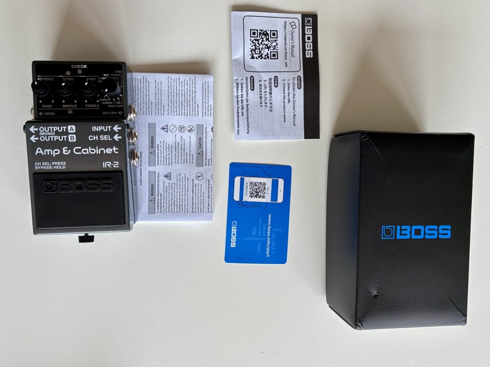 BOSS IR-2 Amp & Cabinet de segunda mano · Foto 1 de 6 · Madrid · 110 €