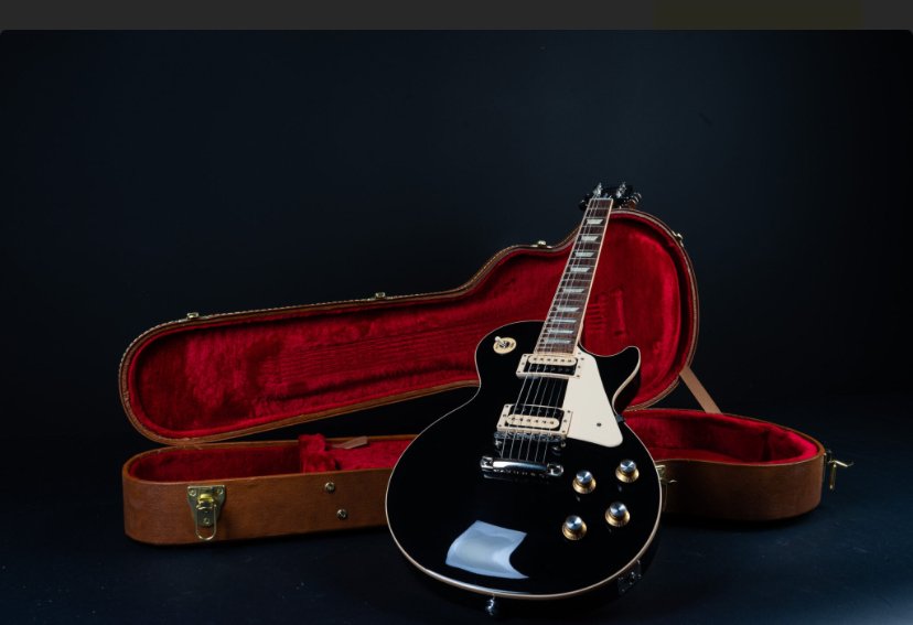 Gibson les paul classic ebony