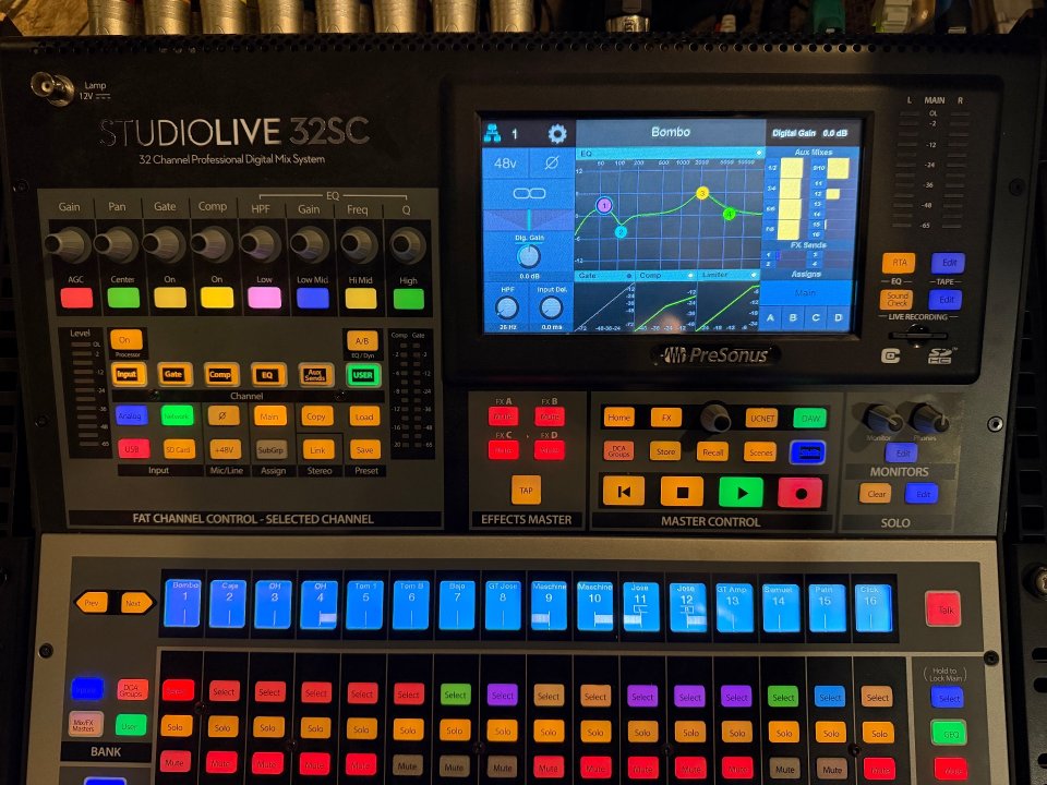 Mesa digital Presonus StudioLive 32SC
