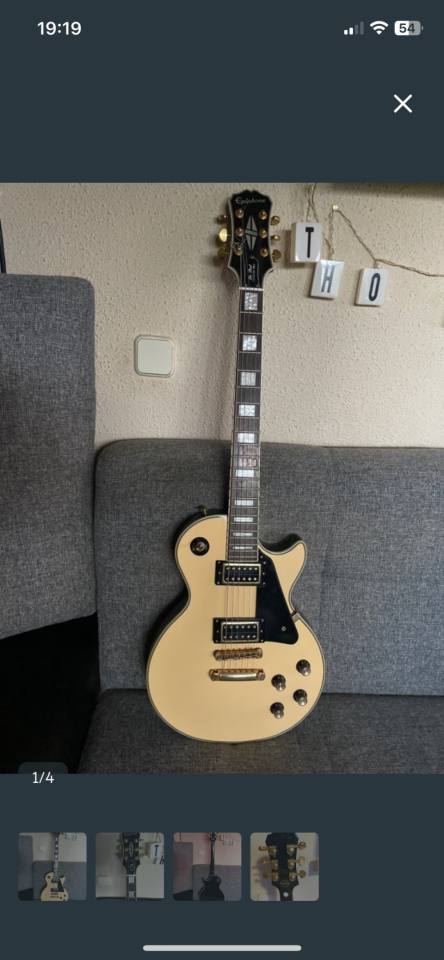 Epiphone Les Paul CUSTOM PRO de segunda mano · Foto 1 de 4 · Madrid · 800 €