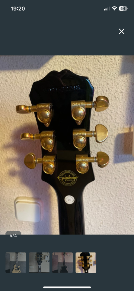Epiphone Les Paul CUSTOM PRO de segunda mano · Foto 4 de 4 · Madrid · 800 €