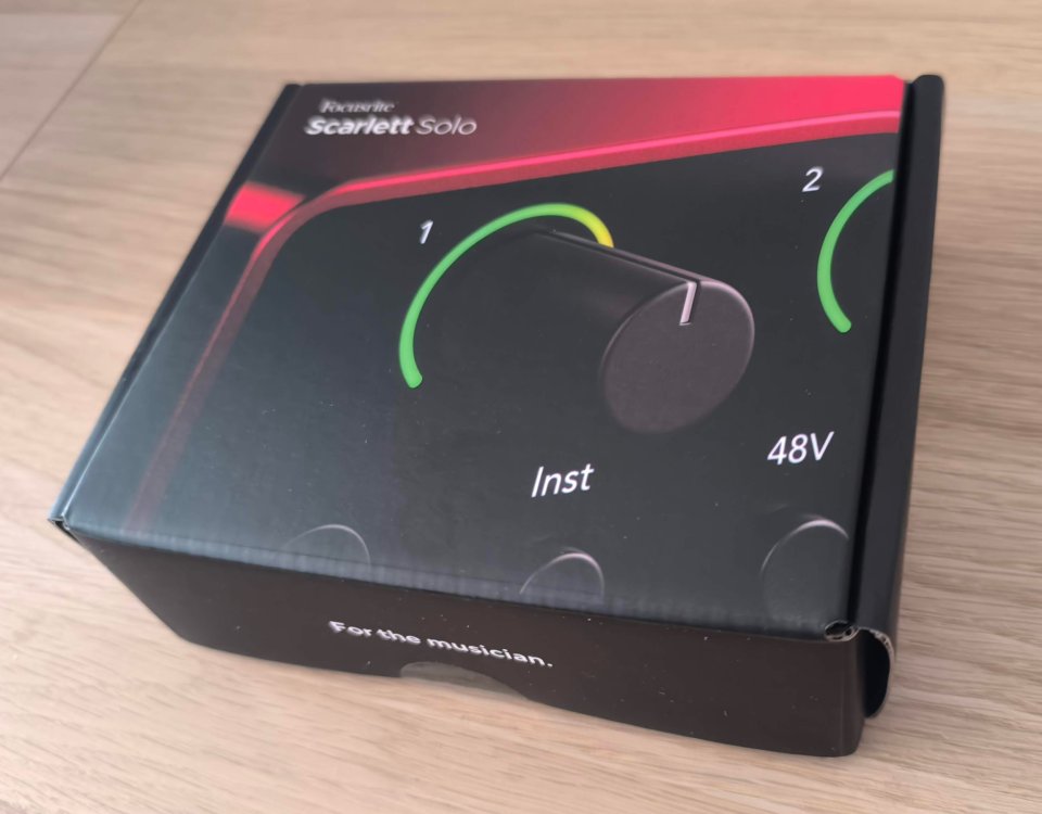 Focusrite Scarlett Solo 4ª Generación