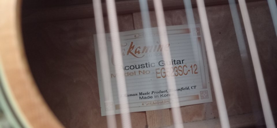Takamine Eg523sc-12. Electroacústica. de segunda mano · Foto 9 de 9 · A Coruña · 400 €