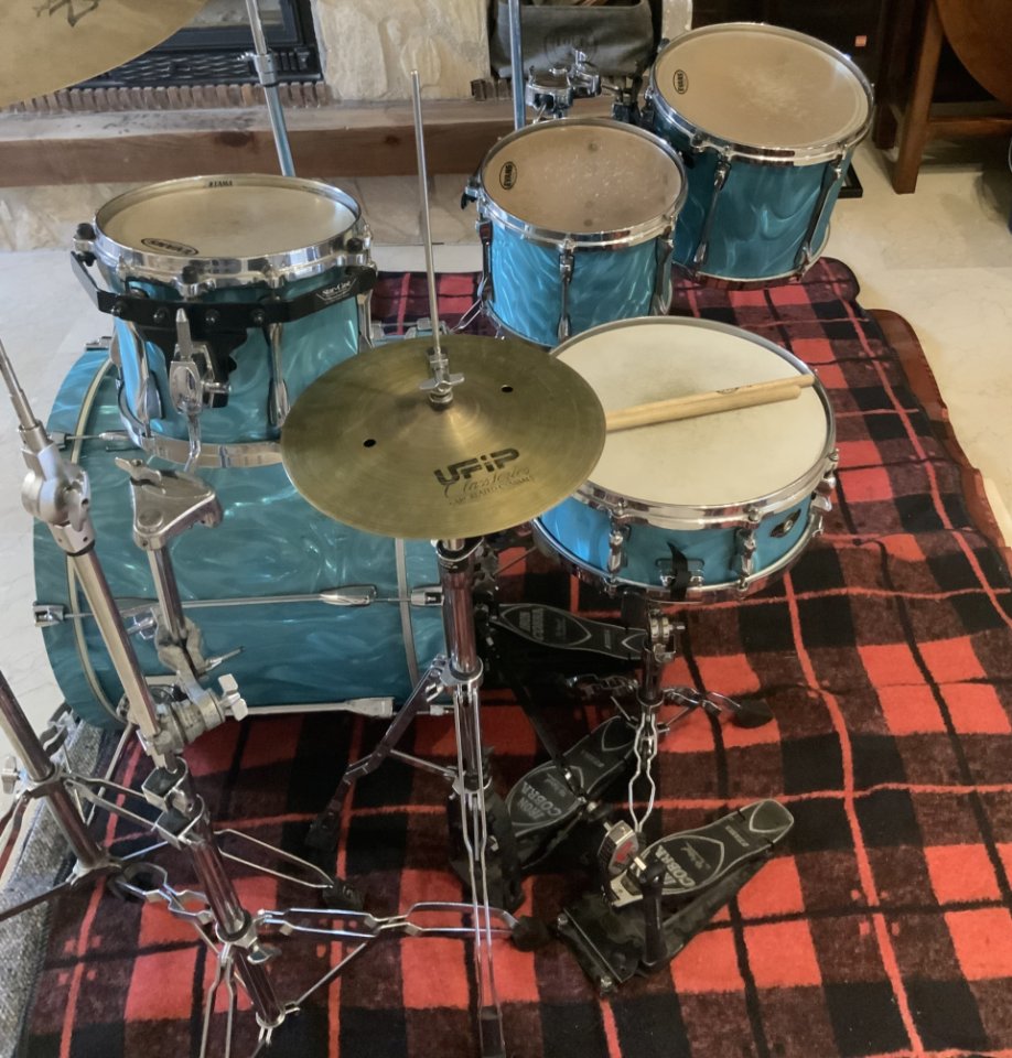 TAMA Superstar EFX completa + Iron Cobra 900 + herrajes + platos + fundas de segunda mano · Foto 2 de 10 · Madrid · 2150 €