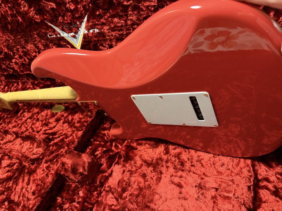 Fender Custom Shop 56 Strat NOS Birdeye Fiesta Red