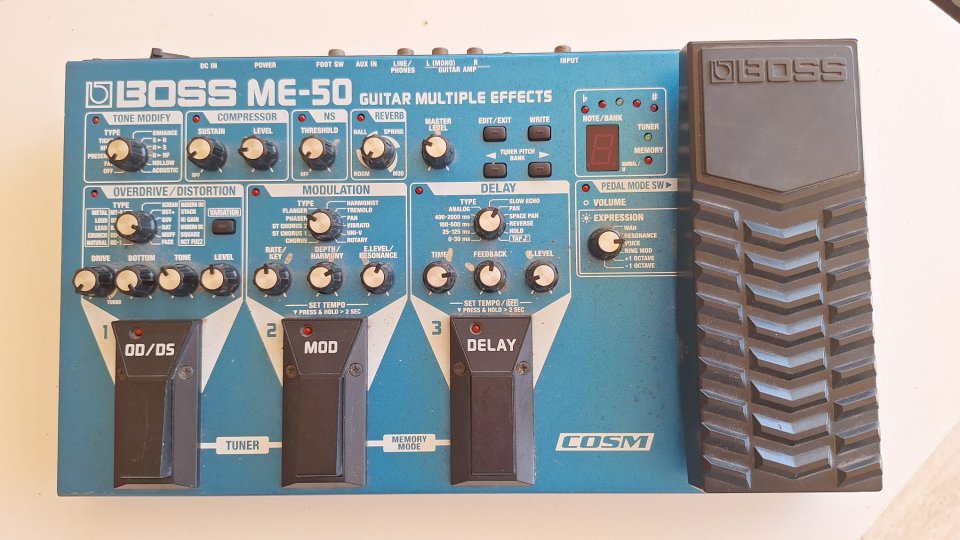 pedalera BOSS ME-50 de segunda mano · Foto 1 de 2 · Málaga · 125 €