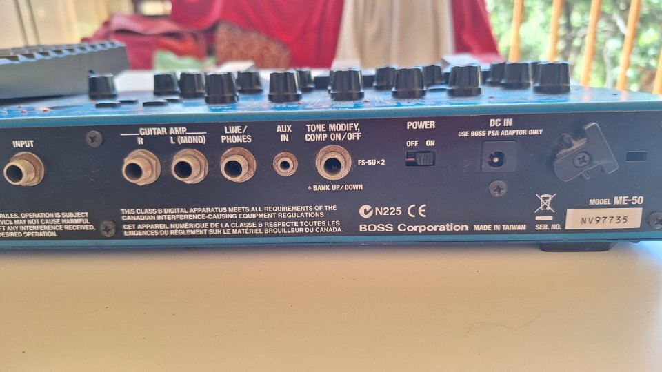 pedalera BOSS ME-50 de segunda mano · Foto 2 de 2 · Málaga · 125 €