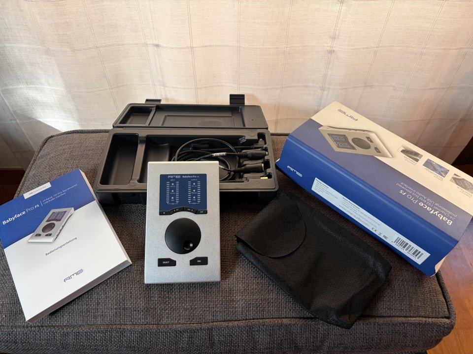 RME Babyface Pro FS con caja, estuche y accesorios — 500 € de segunda mano · Foto 1 de 9 · Barcelona · 500 €