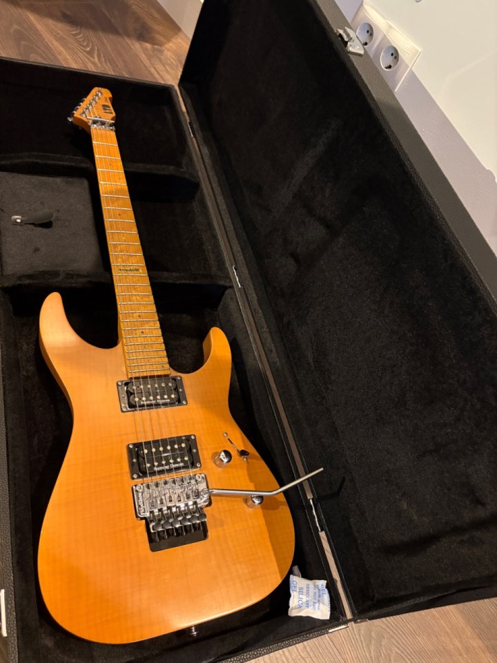 Guitarra ESP LTD M-1000SE de segunda mano · Foto 7 de 8 · Madrid · 750 €