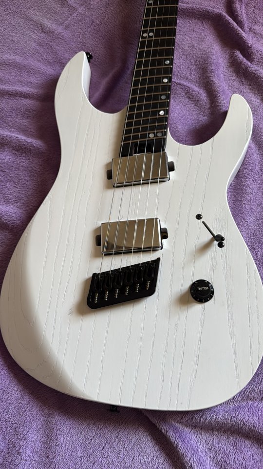 Guitarra Legator N6FP Ninja MS SnowFall(Rebaja por unos días)