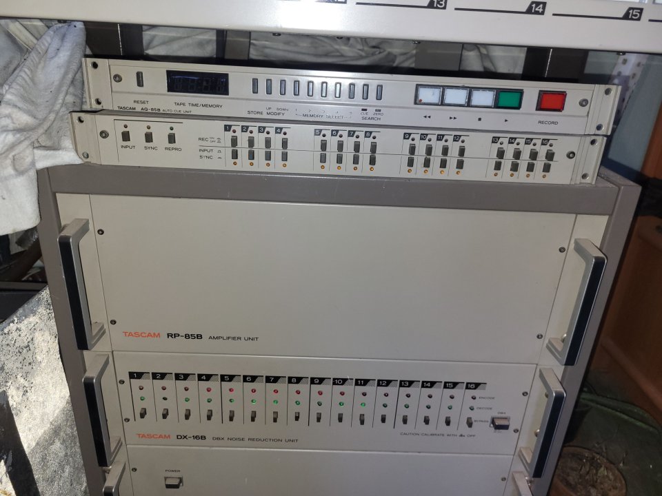 TASCAM 85-16B 1" 16-Track Reel to Reel Tape Recorder 1980s