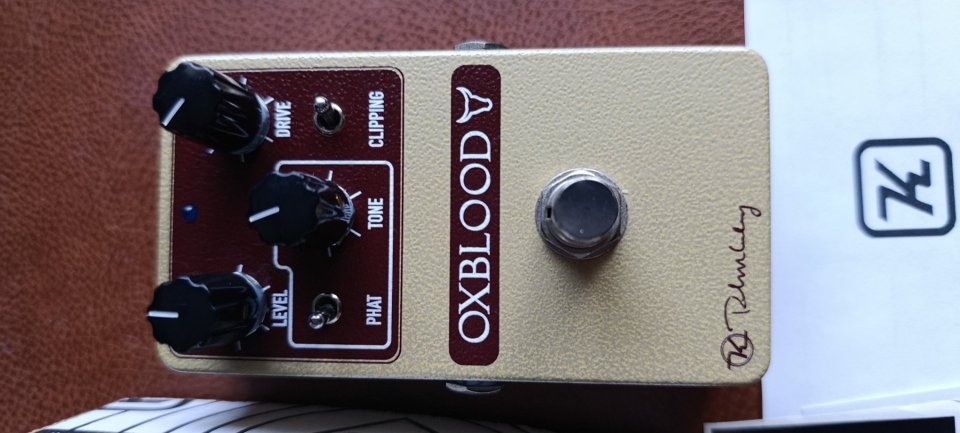 Overdrive keeley oxblood