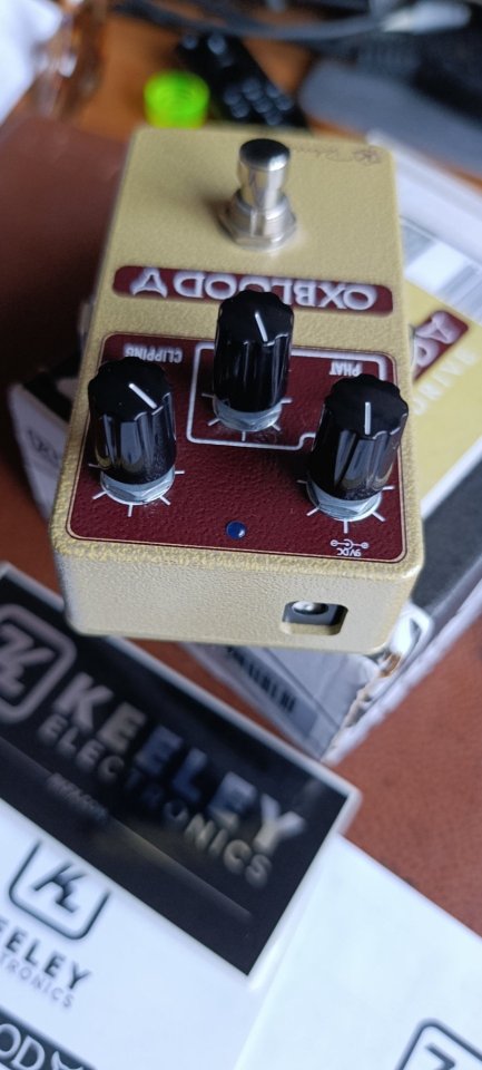 Overdrive keeley oxblood