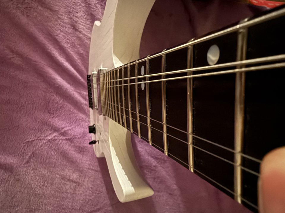 Guitarra Legator N6FP Ninja MS SnowFall(Rebaja por unos días)