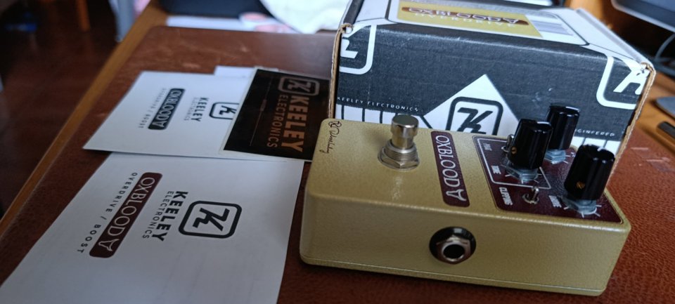 Overdrive keeley oxblood