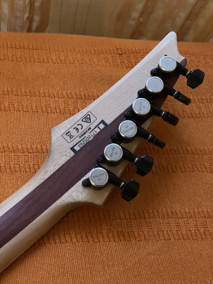 Ibanez RGAIX6FM Frost White de segunda mano · Foto 4 de 9 · Badajoz · 750 €