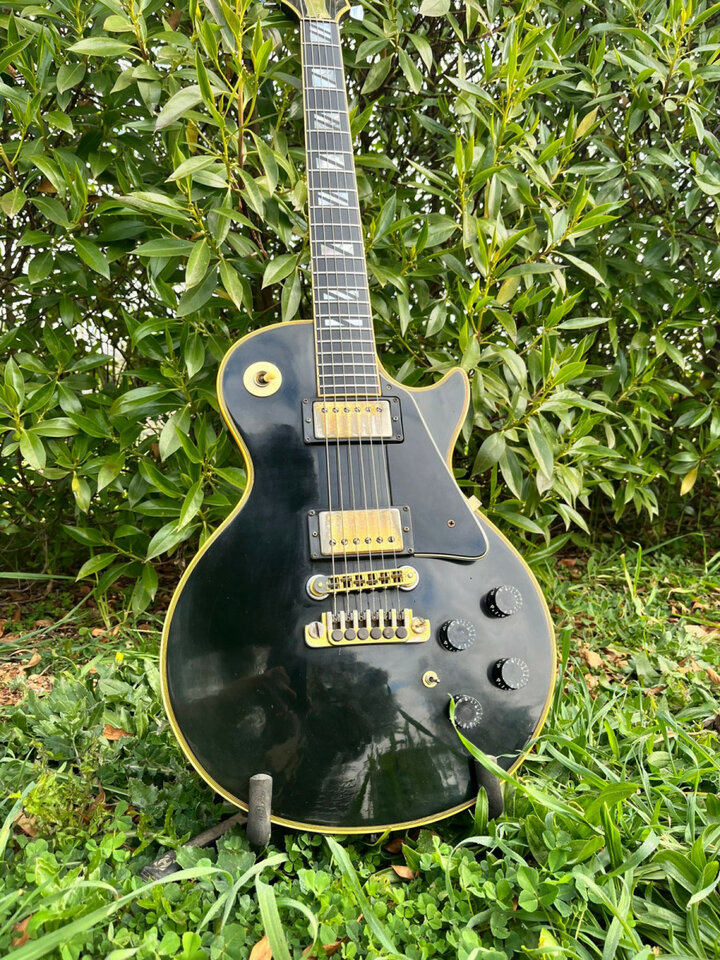 gibson les paul custom 25/50 anniversary 1979 black