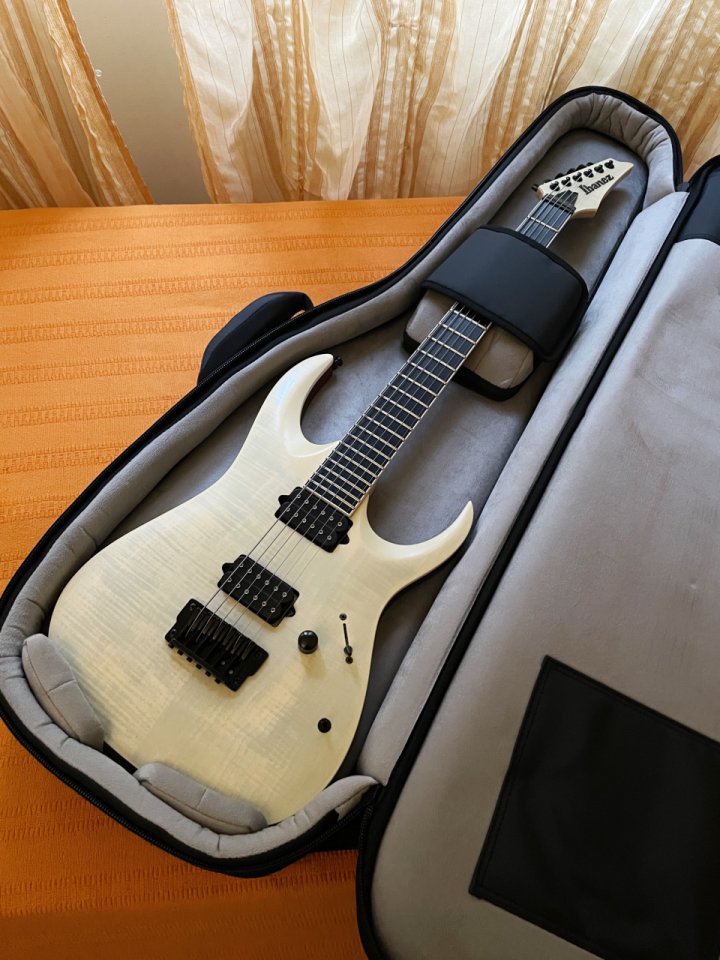 Ibanez RGAIX6FM Frost White de segunda mano · Foto 5 de 9 · Badajoz · 750 €