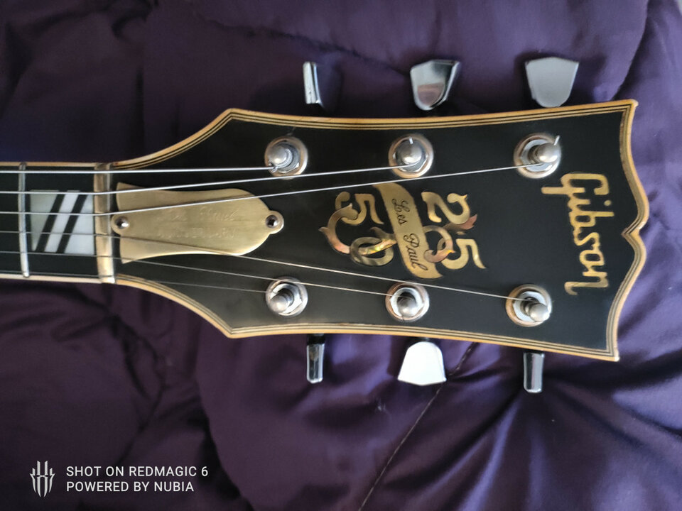 gibson les paul custom 25/50 anniversary 1979 black