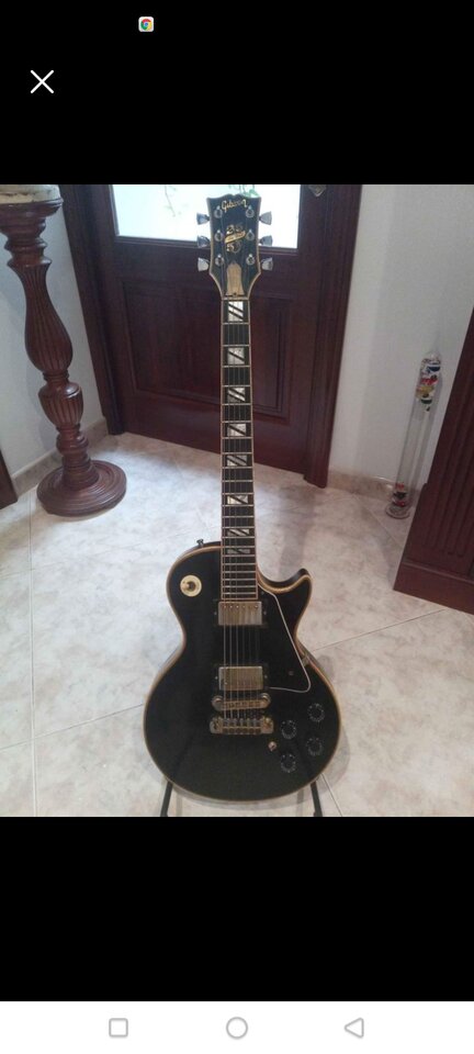 gibson les paul custom 25/50 anniversary 1979 black