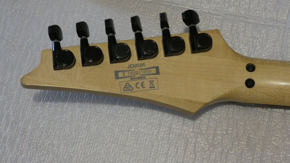 Proyecto guitarra Ibanez Jem555 Steve Vai Indonesia