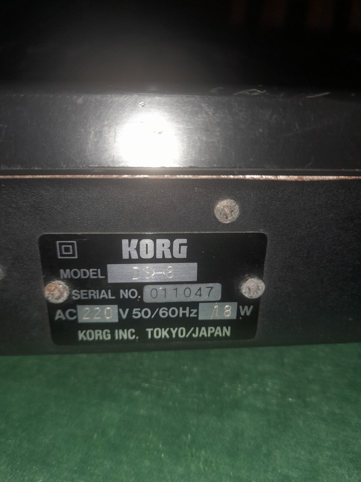 KORG DS8 - Magnífico sintetizador de los 80's y fácil de programar. de segunda mano · Foto 5 de 10 · Jaén · 300 €