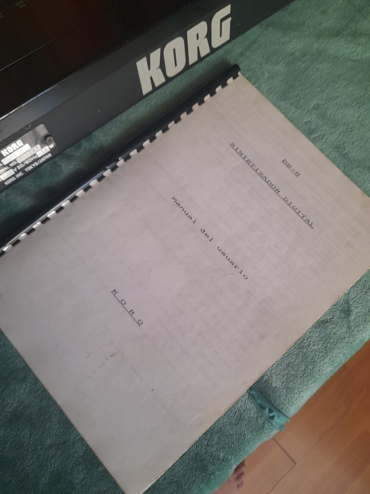 KORG DS8 - Magnífico sintetizador de los 80's y fácil de programar. de segunda mano · Foto 8 de 10 · Jaén · 300 €