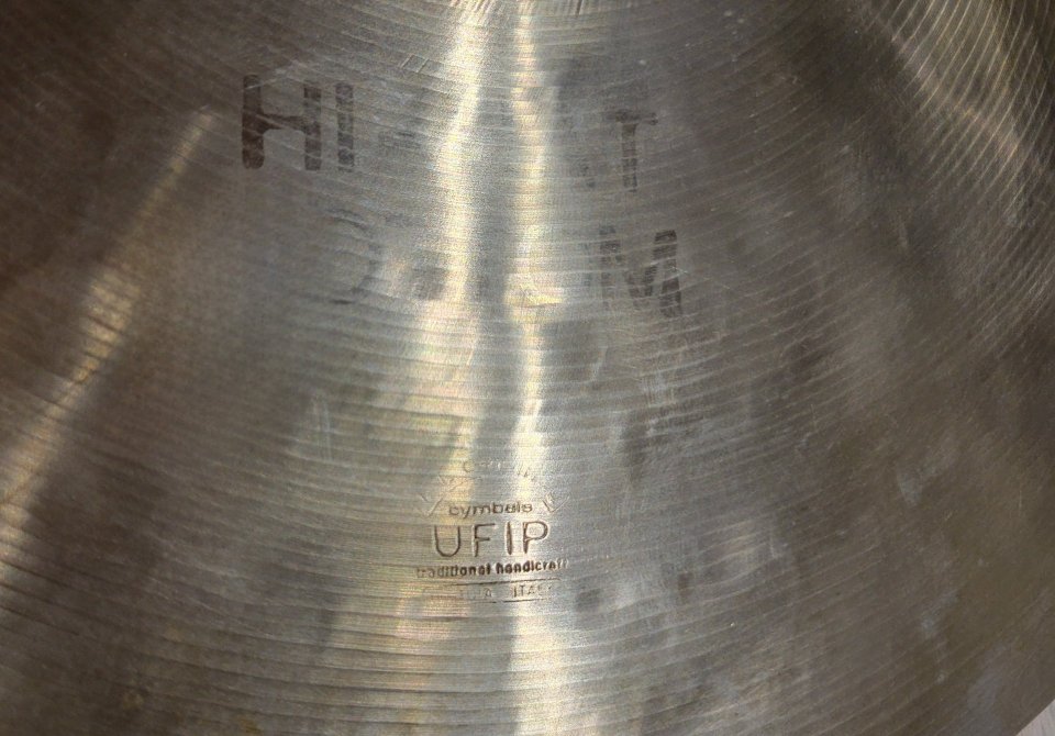 Hi-Hat 13" UFIP The Original B20 Envío OK