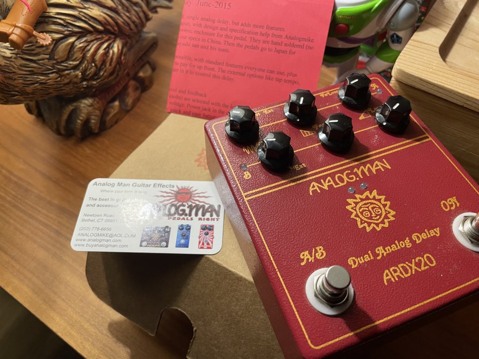 Analog Man ARDX20 Dual Analog Delay