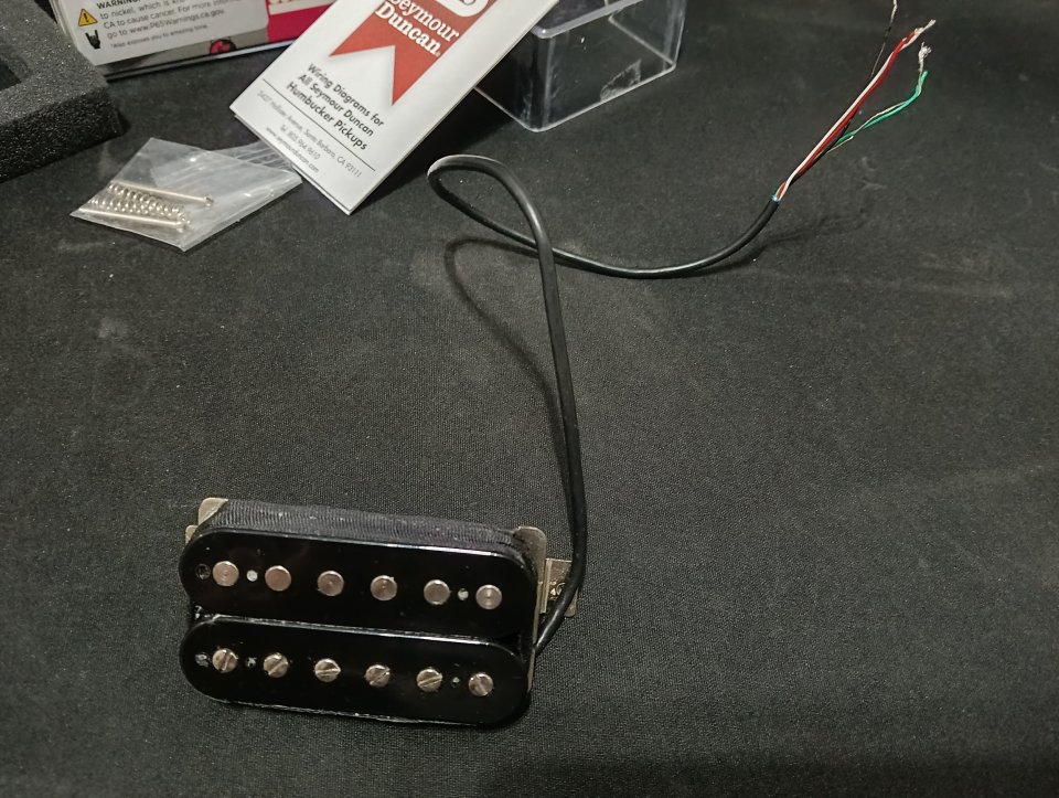 Seymour Duncan 59 Neck (4 cables y patillas largas) de segunda mano · Foto 4 de 7 · Barcelona · 90 €