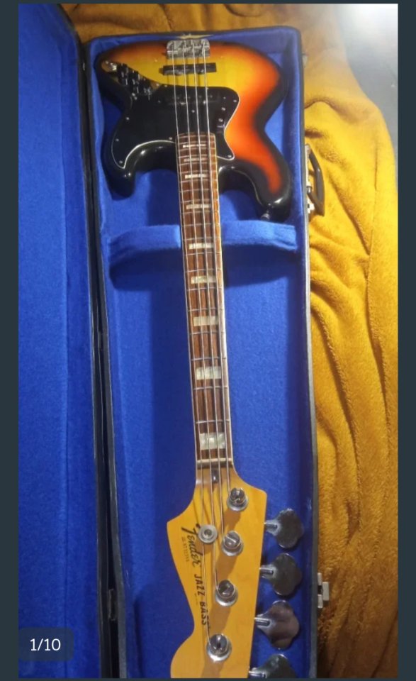 Fender jazz bass 1977