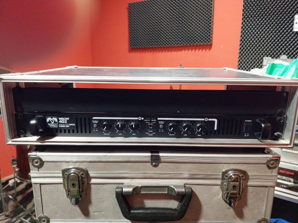 Etapa Palmer Macht 402 para Kemper, Fractal Axe, Helix, Quad Cortex, etc. de segunda mano · Foto 1 de 2 · Murcia · 175 €