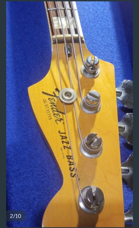 Fender jazz bass 1977 de segunda mano · Foto 2 de 8 · Gipuzkoa · 2600 €